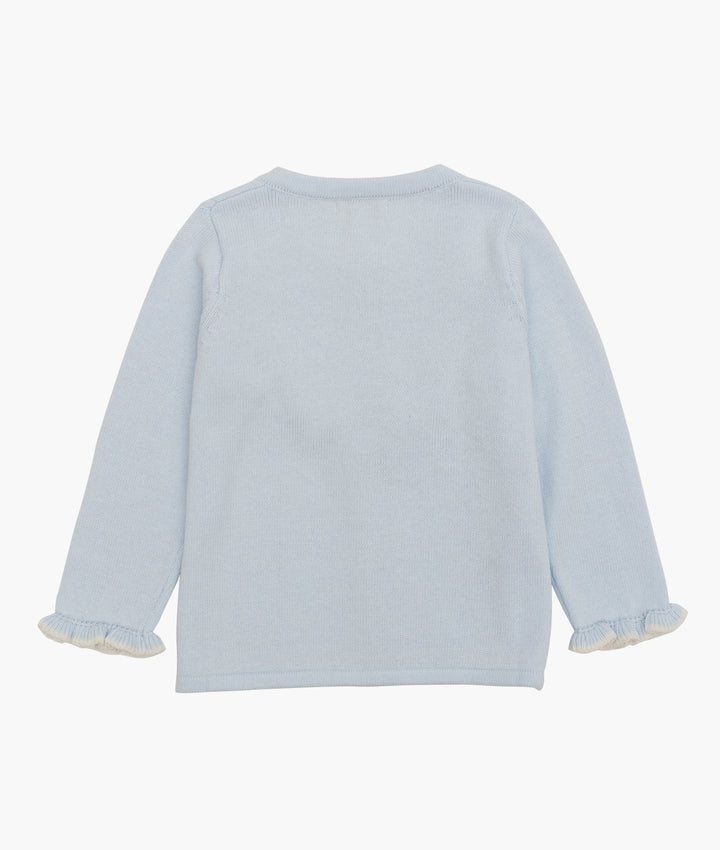 Ruffled Cardigan